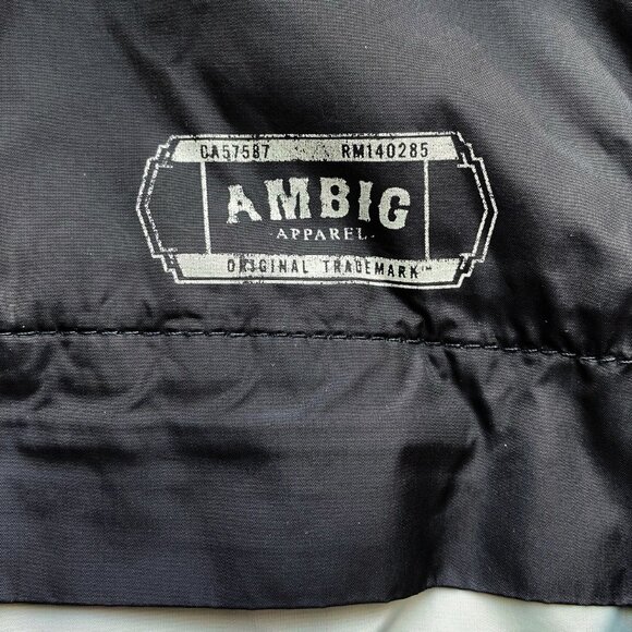 AMBIG Men’s Hooded Quarter-Zip Windbreaker Jacket - Picture 9 of 12